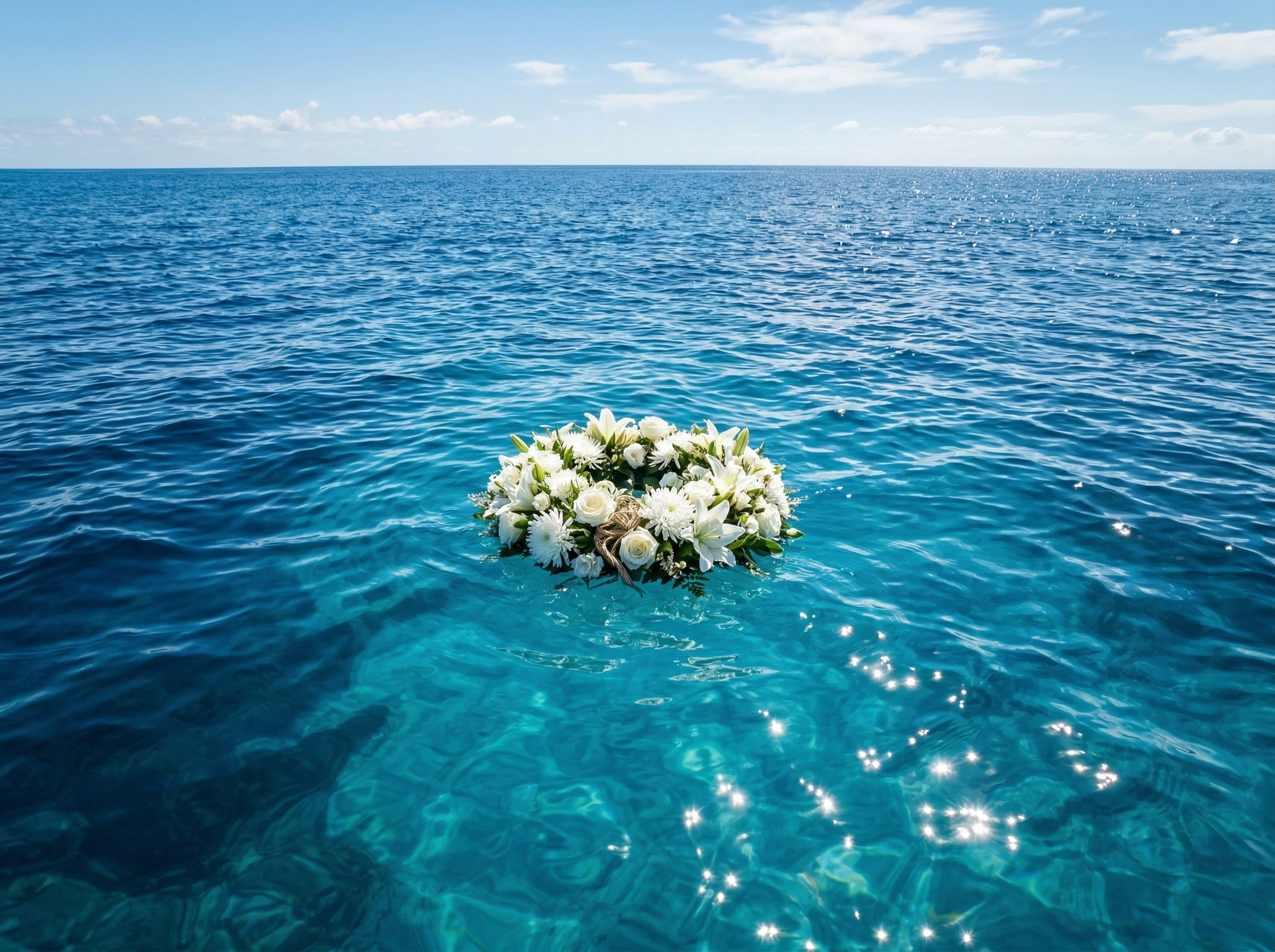 自然に還る海洋散骨